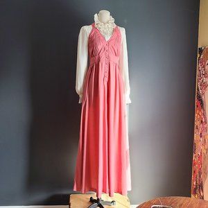 70's Handmade Sleeveless Maxi Dress